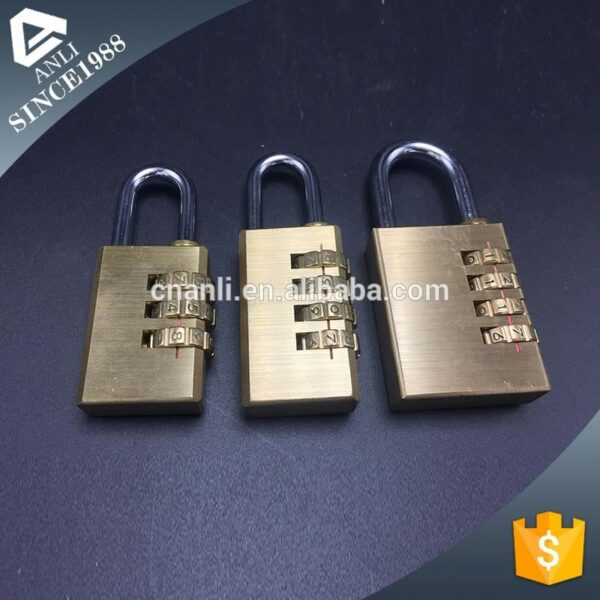 Classic stainless steel uncuttable vintage padlock — изображение 4