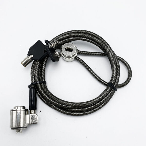 High security notebook computer laptop cable lock