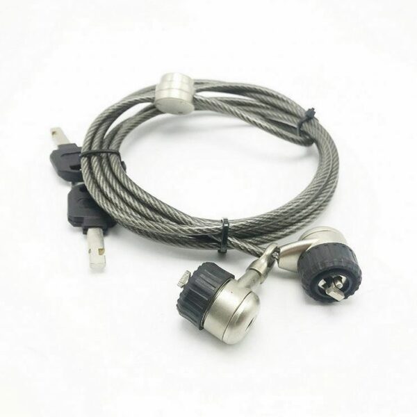 Finely processed computer wholesale laptop security cable steel wire rope ungalvanized lock - Image 4