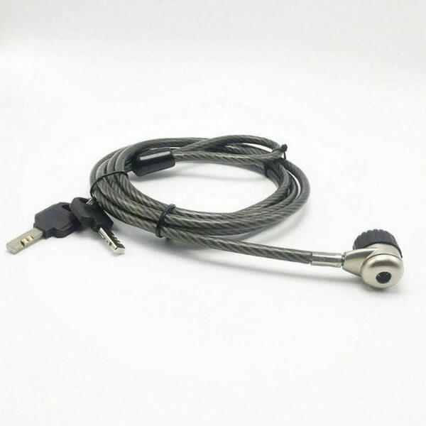 Wholesale High Quality Helmet Lock Security Spring retractable Cable Laptop Lock - Image 3