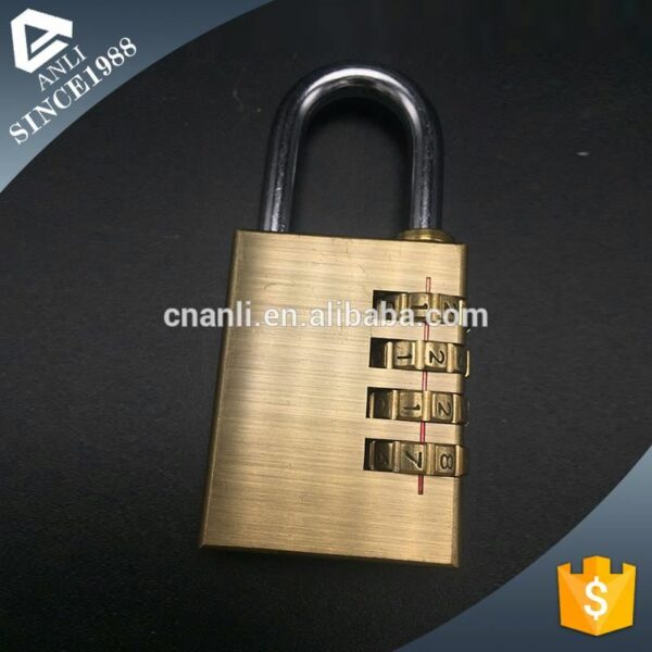 Classic stainless steel uncuttable vintage padlock — изображение 2