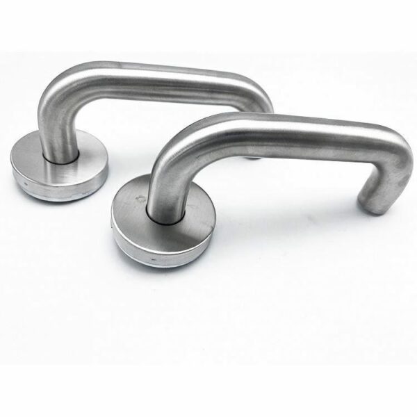 Wholesale stainless steel apartment fireproof tube lever type front door handle - Image 6