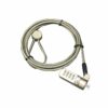 Security Coded Lock Cable Loop On A Table Leg Cable Lock
