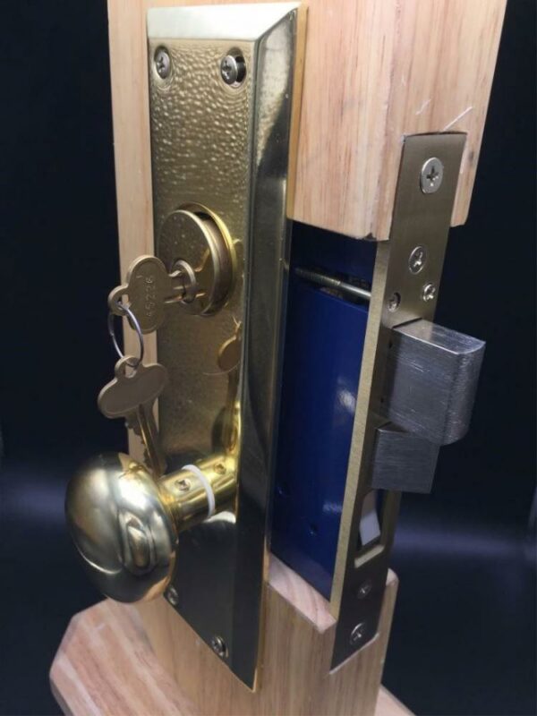 New type brass round door lock — изображение 5