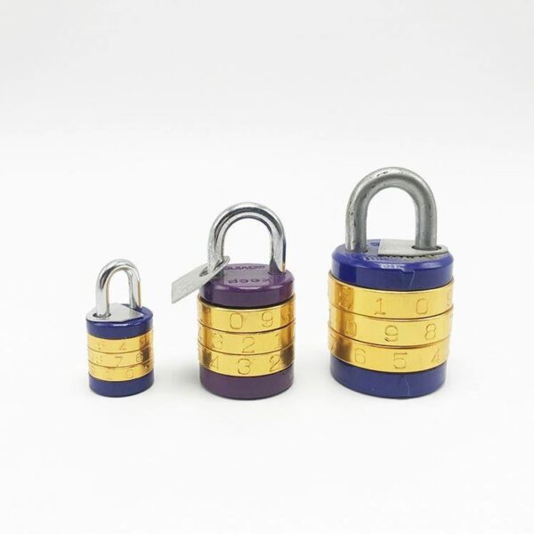 Hot sale rectangular digit padlock