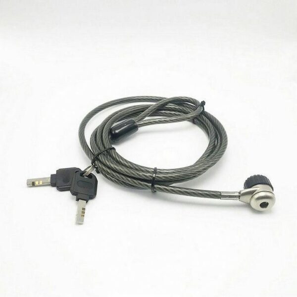 Stainless steel desktop/laptop computer lock cable Notebook Lock and Security Cable - Image 6