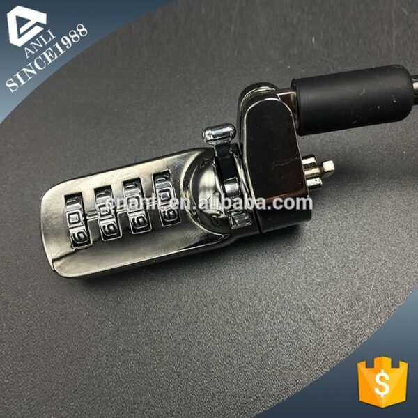 high security mechanical code combination computer anti theft cable laptop locks - Image 3