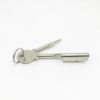 Black sliding refrigerator freezer door fridge lock - Image 4