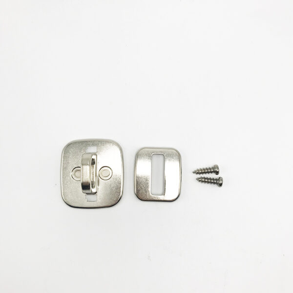 Made In China silver zinc alloy anchor plate for laptop lock for HP