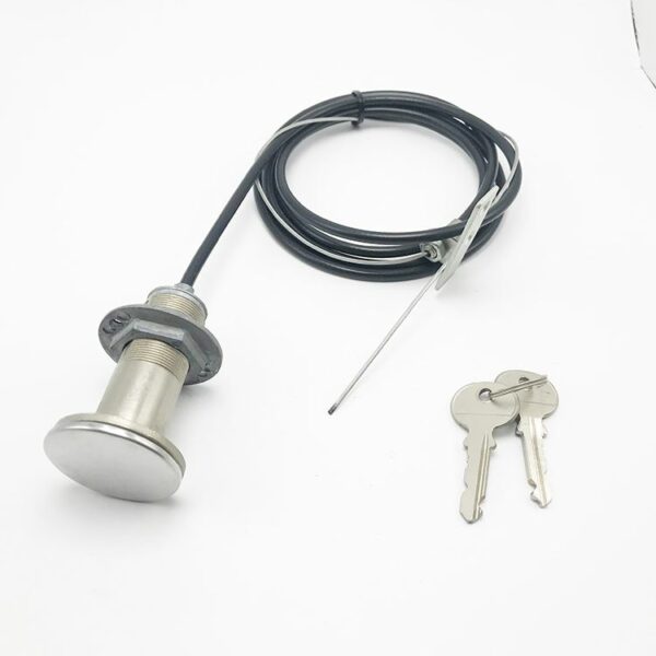 New style brass gate lock - Image 3