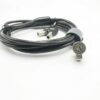 keyed notebook/laptop travel safe luggage security curl cable lock - Image 4