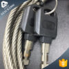 Chinese controlled door computer notebook cable lock for HP - Image 2