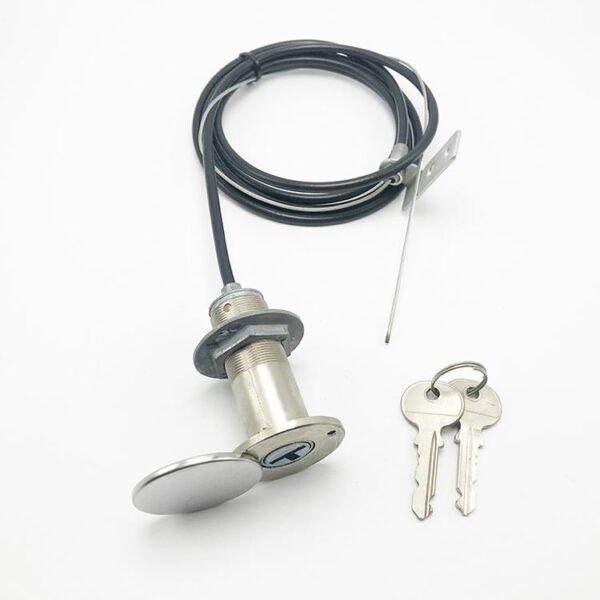 New style brass gate lock