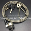 security 1.5mm stainless spring cable lock for laptop computer - Image 4