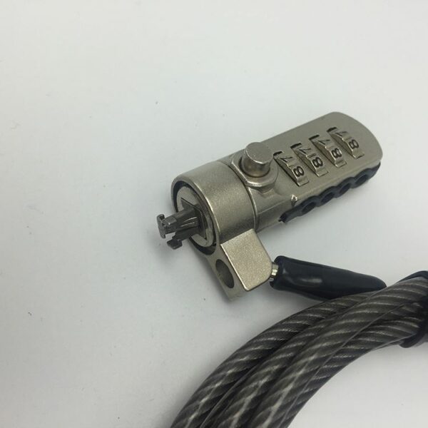 Anti theft combination universal number wire cable laptop password lock for laptop - Image 6