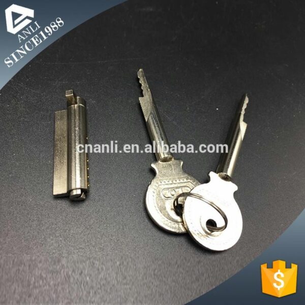 high security refrigerator mortise door cylinder sliding cylinder lock core with key for freezer door - Image 5