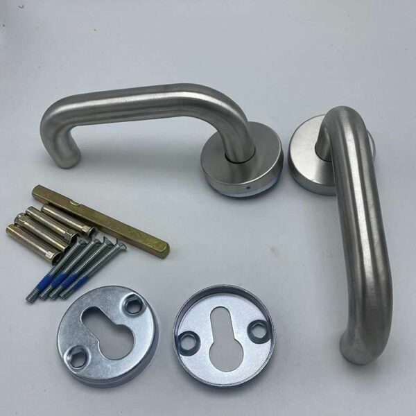 stainless steel lever door lever handle door key — изображение 3