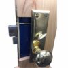 New design wooden door handle lock set