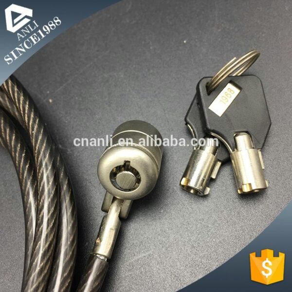 China Suppliers laptop remotely notebook cable lock for HP - Image 4