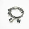 Durable in use wire rope travel cable tablet security lock - Image 2